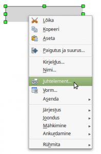 LibreOffice-juhtelement